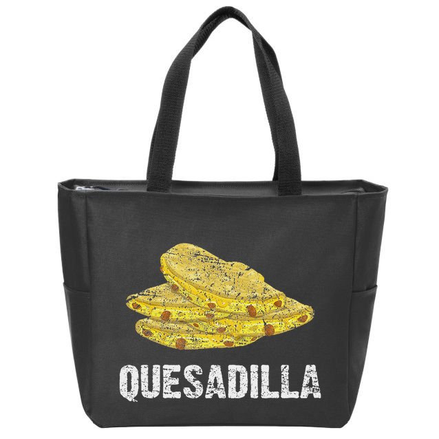 Quesadilla Zip Tote Bag