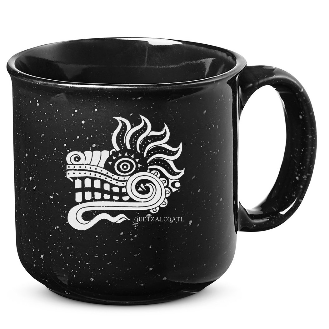 Quetzalcoatl 15oz Campfire Ceramic Mug
