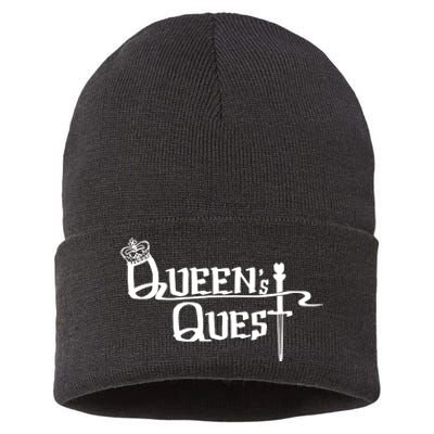 QueenS Quest Unit Sustainable Knit Beanie