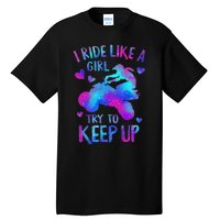 Quad Ride Like A  Try Keep Up Four wheeler Rider Tall T-Shirt