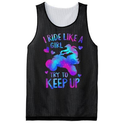 Quad Ride Like A  Try Keep Up Four wheeler Rider Mesh Reversible Basketball Jersey Tank