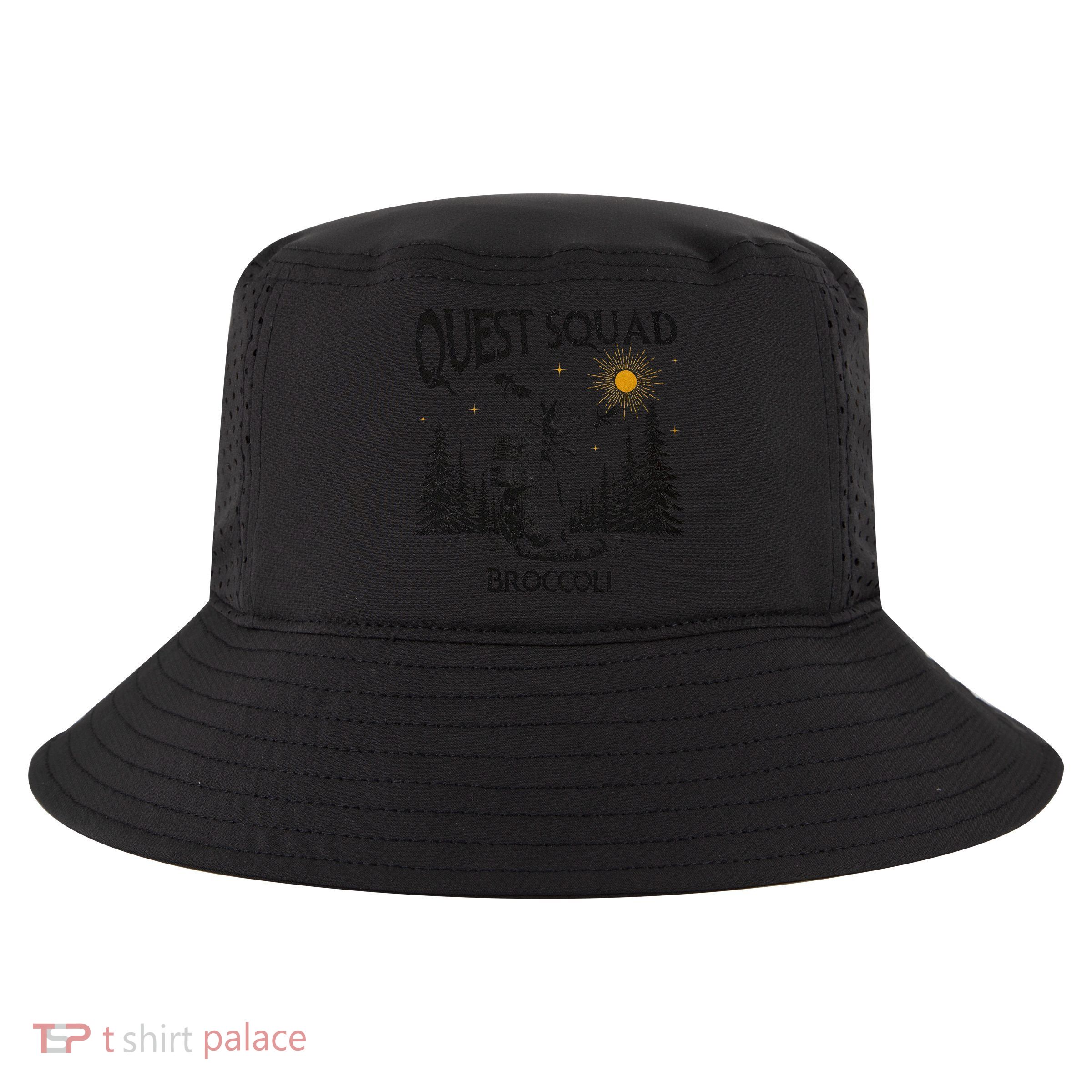 Quest Squad 4th Wing Wingleader Dragon Broccoli Cool Comfort Performance Bucket Hat