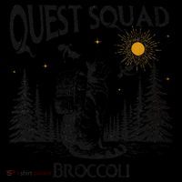 Quest Squad 4th Wing Wingleader Dragon Broccoli Drawstring Bag