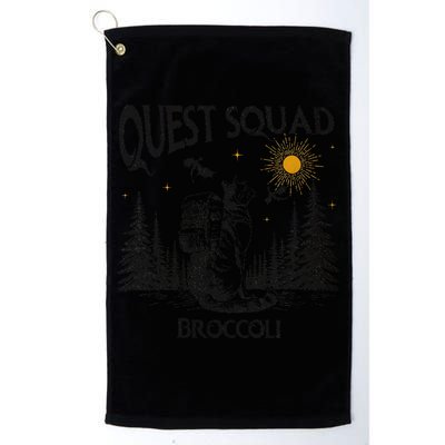 Quest Squad 4th Wing Wingleader Dragon Broccoli Golf Towel