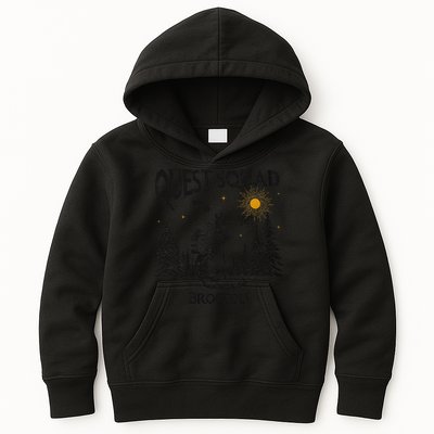 Quest Squad 4th Wing Wingleader Dragon Broccoli Kids Hoodie