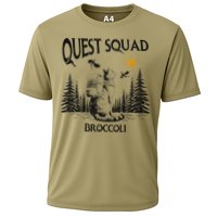 Quest Squad 4th Wing Wingleader Dragon Broccoli Cooling Performance Crew T-Shirt