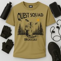 Quest Squad 4th Wing Wingleader Dragon Broccoli Cooling Performance Crew T-Shirt