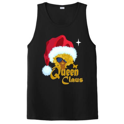 Queen Santa African American Christmas Melanin Cool Gift PosiCharge Competitor Tank