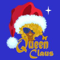 Queen Santa African American Christmas Melanin Cool Gift Poster