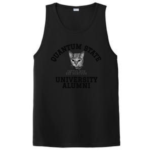 Quantum State Alumni Schrodingers Cat Funny Science PosiCharge Competitor Tank