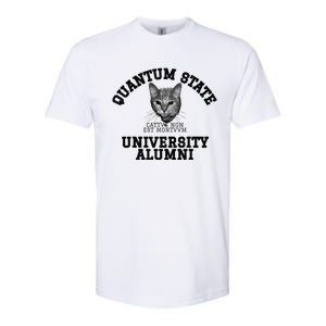 Quantum State Alumni Schrodingers Cat Funny Science Softstyle CVC T-Shirt