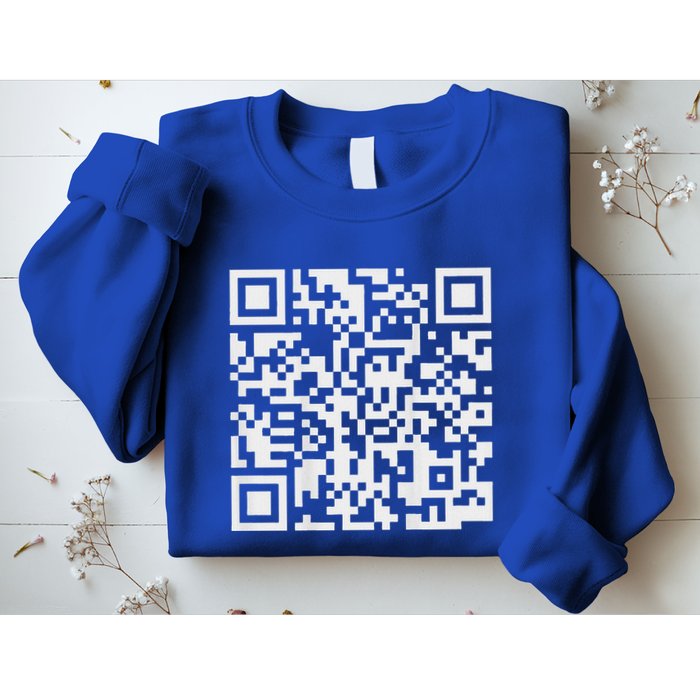 Qr Scan Code Sweatshirt