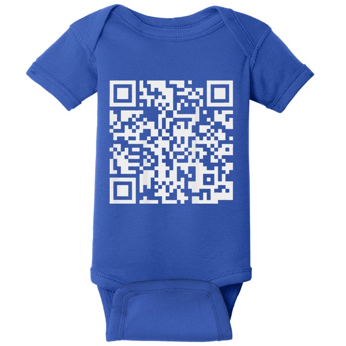 Qr Scan Code Baby Bodysuit