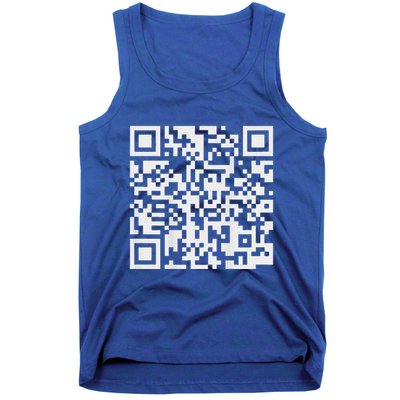 Qr Scan Code Tank Top