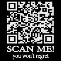 Qr Scan Code Adult Sarcasm Humor F.Ck You Fu Back Print 16 in Basic Backpack