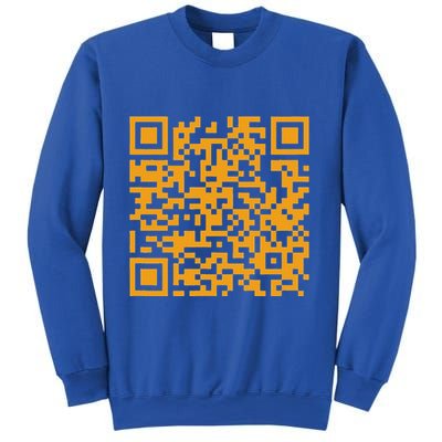 Qr Scan Code Sweatshirt