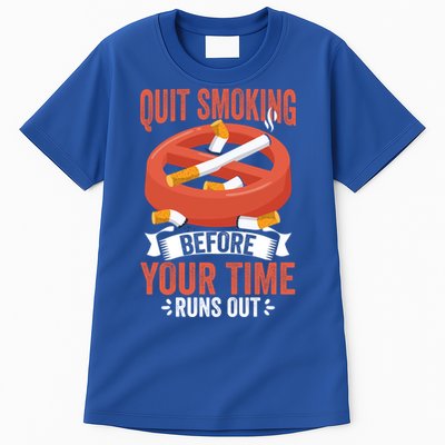 Quit Smoking Cute Gift No Tobacco Day Anti Cigarettes Anti Smoking Gift Tall T-Shirt