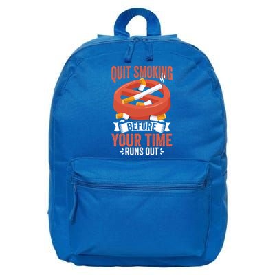 Quit Smoking Cute Gift No Tobacco Day Anti Cigarettes Anti Smoking Gift 16 in Basic Backpack