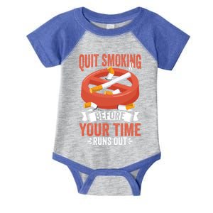 Quit Smoking Cute Gift No Tobacco Day Anti Cigarettes Anti Smoking Gift Infant Baby Jersey Bodysuit