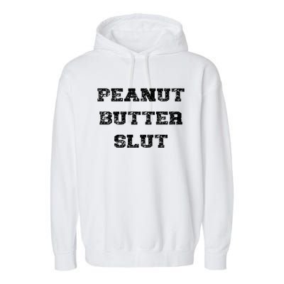 Quote Snack Enthusiasts Gift Garment-Dyed Fleece Hoodie