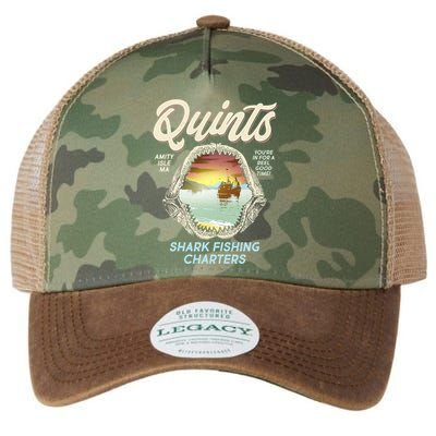 Quints Shark Fishing Charters Legacy Tie Dye Trucker Hat
