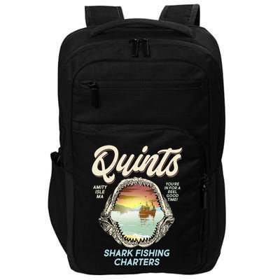 Quints Shark Fishing Charters Impact Tech Backpack