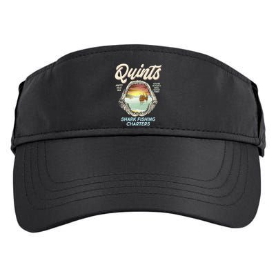 Quints Shark Fishing Charters Adult Drive Performance Visor