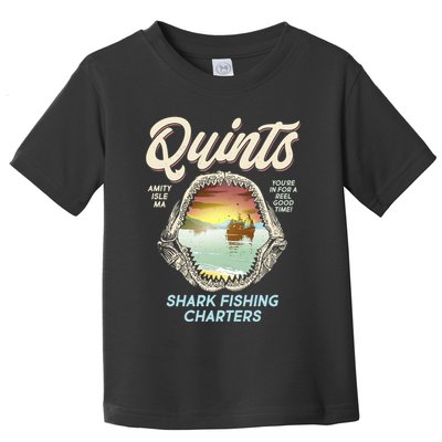 Quints Shark Fishing Charters Toddler T-Shirt