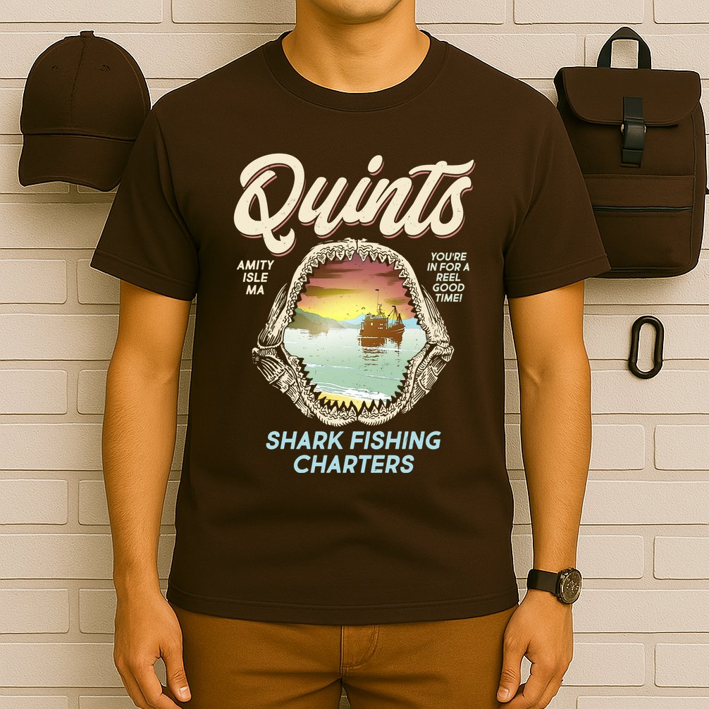 Quints Shark Fishing Charters T-Shirt
