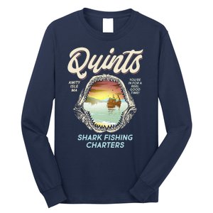 Quints Shark Fishing Charters Long Sleeve Shirt