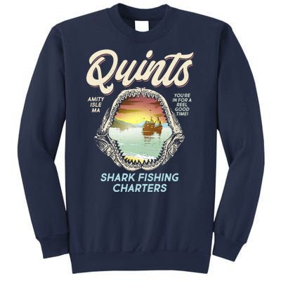 Quints Shark Fishing Charters Sweatshirt