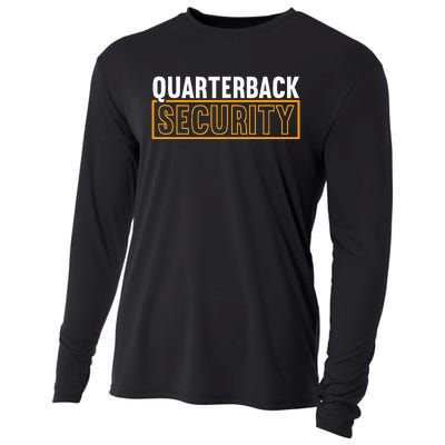 Quarterback Security Football Lineman Line Players Cooling Performance Long Sleeve Crew