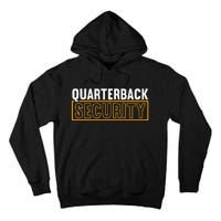 Quarterback Security Football Lineman Line Players Tall Hoodie