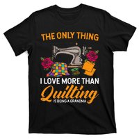 Quilting Sewing Funny Quilting Grandma Quilt T-Shirt