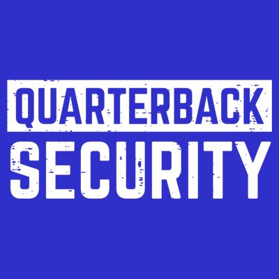 Quarterback Security Funny American Football Offense Line Gift T-Shirt