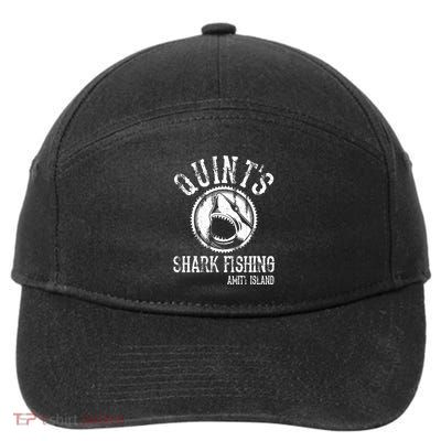 Quints Shark Fishing 7-Panel Snapback Hat