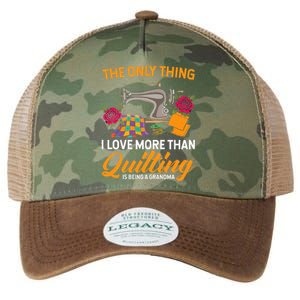 Quilting Sewing Funny Quilting Grandma Quilt Legacy Tie Dye Trucker Hat