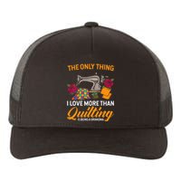 Quilting Sewing Funny Quilting Grandma Quilt Yupoong Adult 5-Panel Trucker Hat