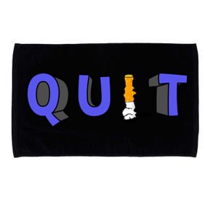 Quit Smoking Gift Idea Cool Gift Microfiber Hand Towel