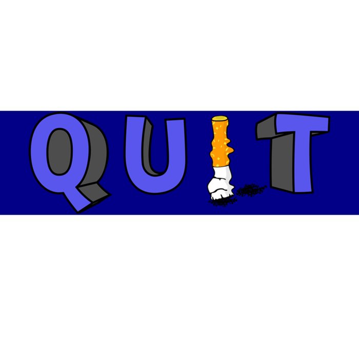 Quit Smoking Gift Idea Cool Gift Bumper Sticker