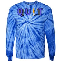 Quit Smoking Gift Idea Cool Gift Tie-Dye Long Sleeve Shirt