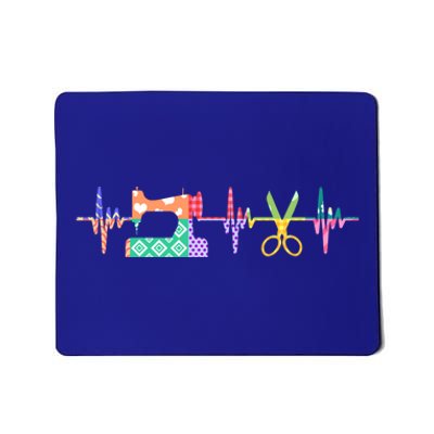 Quilter Sewing Heartbeat For Quilting Lover Mm Cool Gift Mousepad