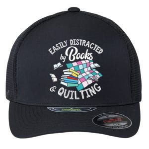 Quilting Shirts Knitting Lover Gift Sewing Tee Book Lover Flexfit Unipanel Trucker Cap