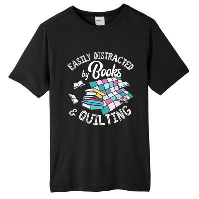 Quilting Shirts Knitting Lover Gift Sewing Tee Book Lover Tall Fusion ChromaSoft Performance T-Shirt