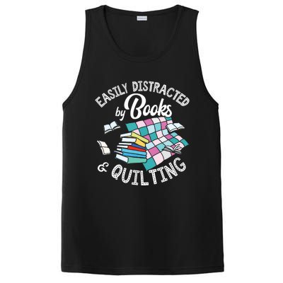 Quilting Shirts Knitting Lover Gift Sewing Tee Book Lover PosiCharge Competitor Tank