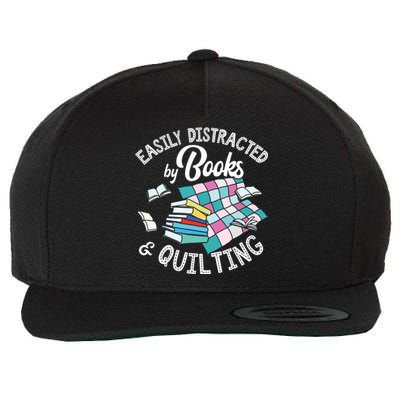 Quilting Shirts Knitting Lover Gift Sewing Tee Book Lover Wool Snapback Cap