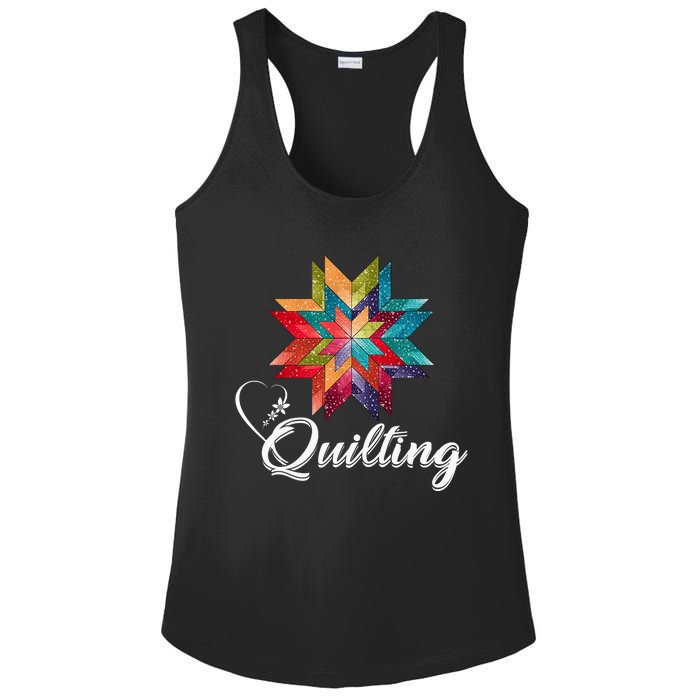 Quiltiing Sewing Love Quilting Quilter Sewer Sewing Ladies PosiCharge Competitor Racerback Tank