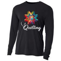 Quiltiing Sewing Love Quilting Quilter Sewer Sewing Cooling Performance Long Sleeve Crew