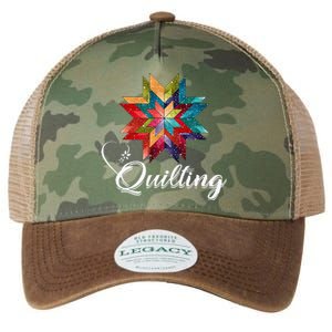 Quiltiing Sewing Love Quilting Quilter Sewer Sewing Legacy Tie Dye Trucker Hat