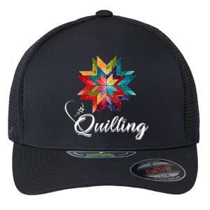 Quiltiing Sewing Love Quilting Quilter Sewer Sewing Flexfit Unipanel Trucker Cap